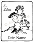 Preview: Bookplate stamp •Pear cactus•
